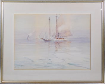 Hendricks A. Hallett: Maritime Scene