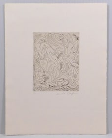 After Andre Masson: Abstract Figures