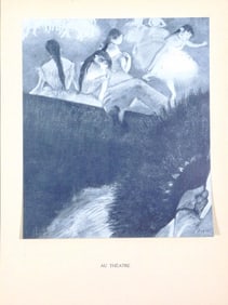 Edgar Degas: Au Theatre