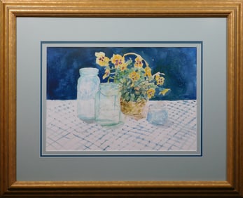 Angelina Wood:  Wild Pansies
