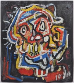 Jean-Michel Basquiat, Attributed: Cabeza
