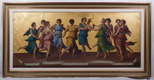 After Robert Sanderson: Apollo and the Muses