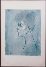Pablo Picasso : Blue Period Portrait