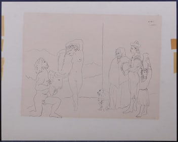 After Pablo Picasso : La Danse des Banderilles