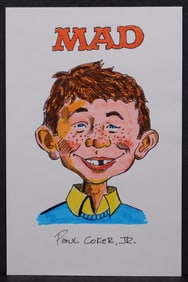 Paul Coker, Manner of: Alfred E. Neuman