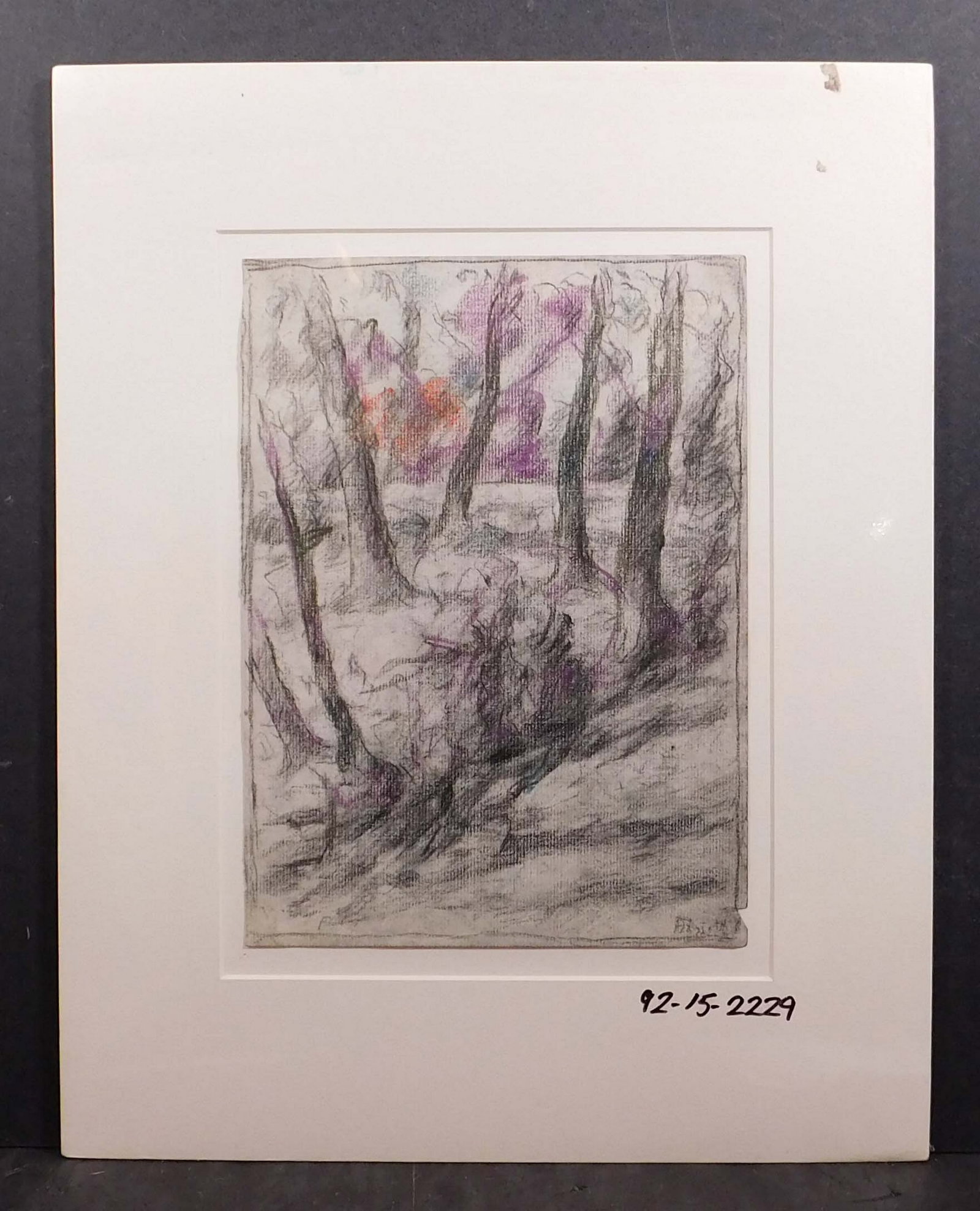 Richard H. Bassett: Edge of the Milton Wood (1 of 8)