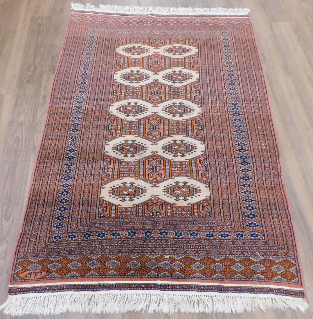 Pakistani Bokhara Rug 4.2 x 6.2 (1 of 3)