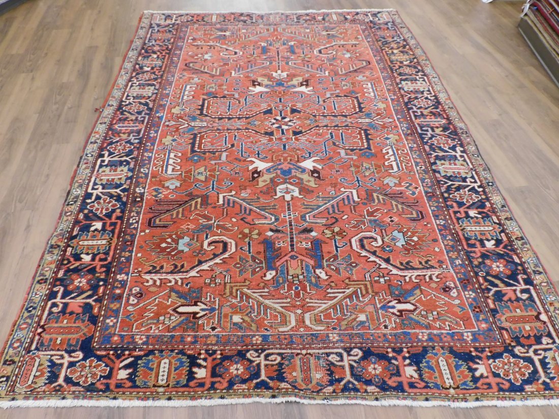 Old Heriz Rug 7.7 x 10.9 (1 of 4)