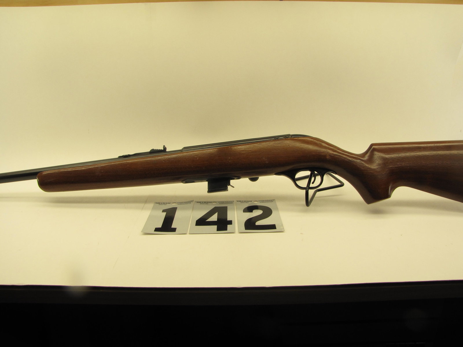 Western Field M830 22 S, L, LR Bolt Action Magazine Fed: Good condition with bright bore good bluing except for light spot on bottom of barrel dings in wood no cracks