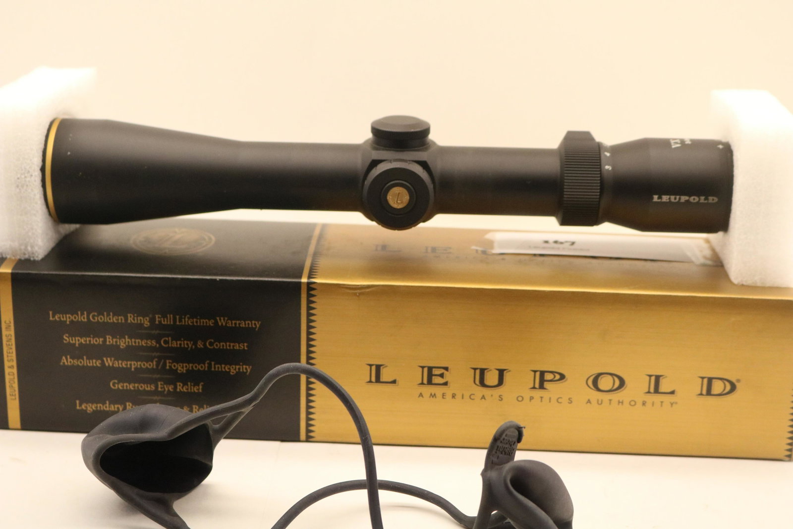 Leupold VX-R 3-9 X 40 Firedot Rifle Scope: Very nice Leupold Lifetime Warranty FireDot 4 Model 110687