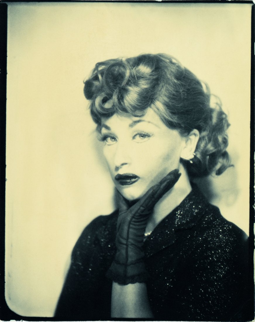 Cindy Sherman - Untitled (Lucilla Ball): Fujicolor Cristal Archive Print,1975 printed 2001.Size 25.8x20.7 cm. Signed and dated on the reverse. The artwork is framed. Provenance: Metro Pictures, New York. Sauro Bocchi Collection, Rome. Litera
