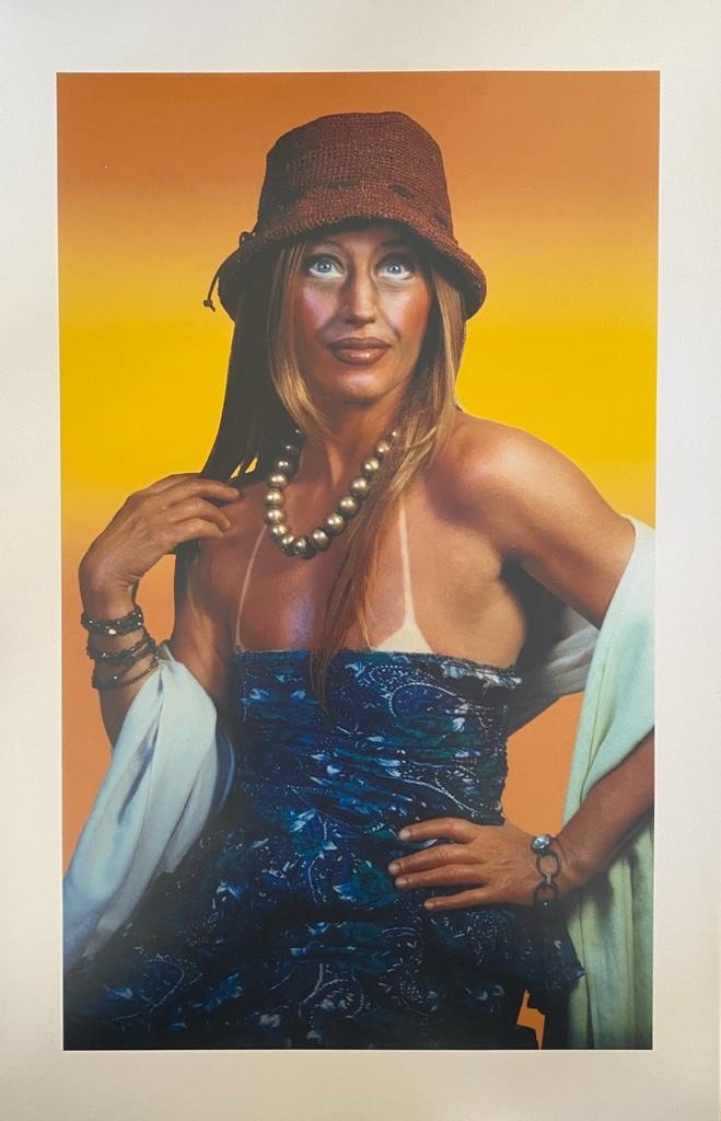 CINDY SHERMAN, UNTITLED (SELF PORTRAIT WITH SUN TAN) (1 of 2)