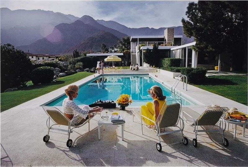 Slim Aarons - "Poolside Pairs" (1 of 1)