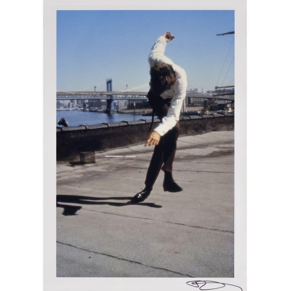 ROBERT LONGO (B. 1953), "ERIC, NYC, 1980": Robert Longo (b. 1953) "Eric, NYC, 1980". Year 2009. C-Print. Edition 28 of 100, plus 20 AP. Image: 22,5 x 15 cm (8,9 x 5,9 in). Sheet: 25,5 x 18,5 cm (10 x 7.2 in). Provenance: Private Collection, Sw