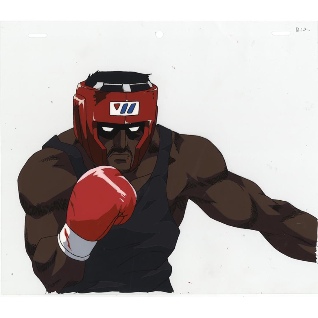 Hajime No Ippo Jason Osma Cel Sketch Jul 04 Jg Auction In United Kingdom