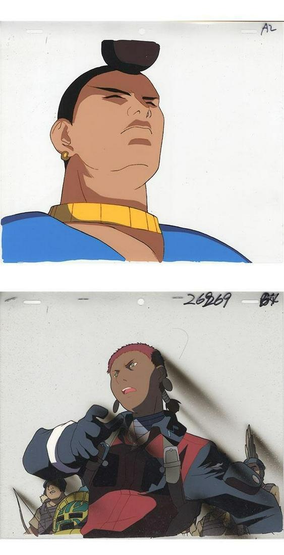 Turn A Gundam, Anime, Authentic Japanese Animation Cel (1 of 3)