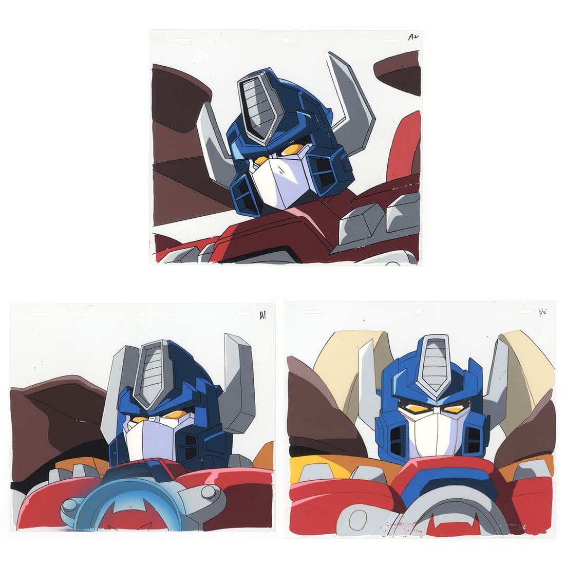 Transformers, Set of 3, Original Anime Production Cel (1 of 10)