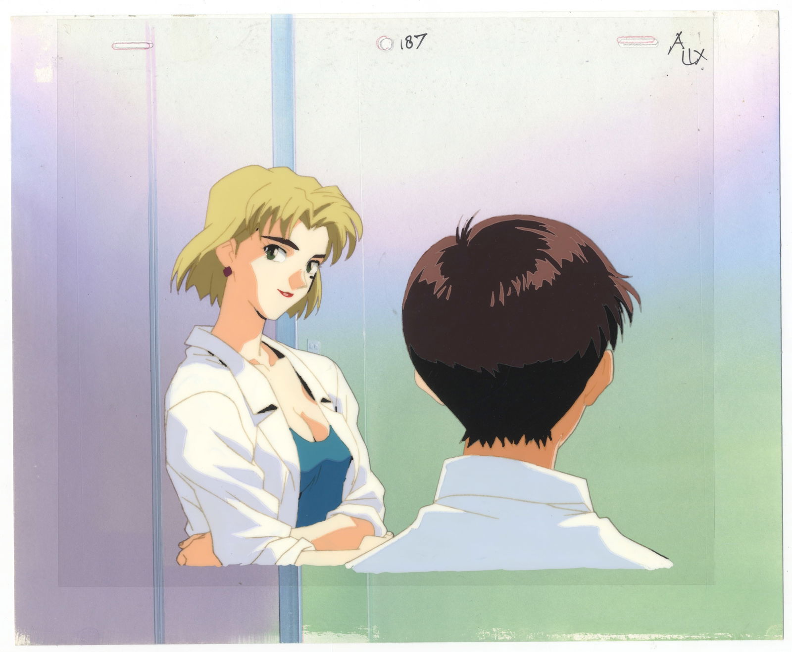 Neon Genesis Evangelion, Original Anime Production Cel (1 of 6)