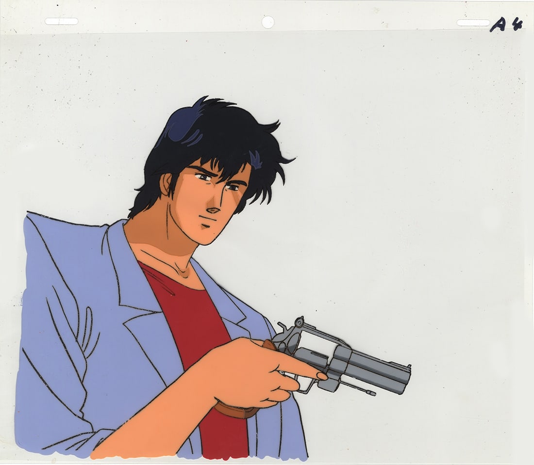City Hunter Series, Original Japanese Anime Production Cel (1 of 3)