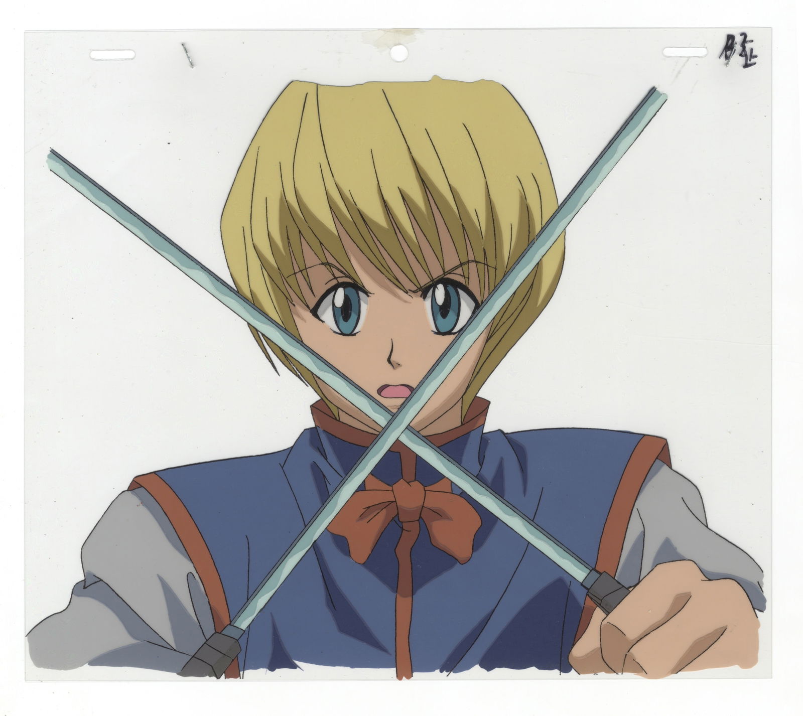 Hunter x Hunter, Kurapika, Japanese Anime Production Cel (1 of 4)