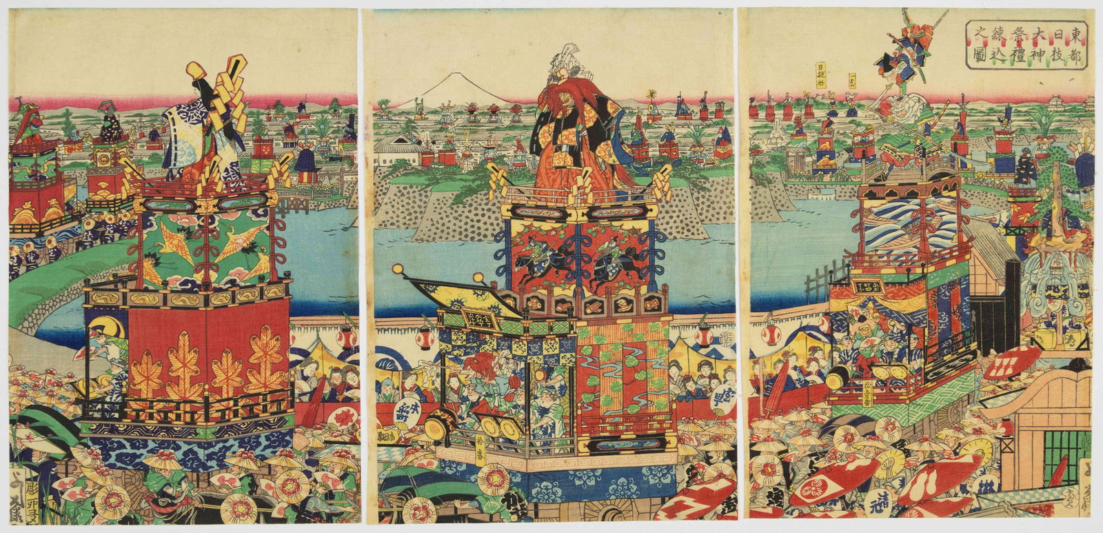 Yoshifuji, Festival at Hie Shrine, Mount Fuji, Matsuri (1 of 2)