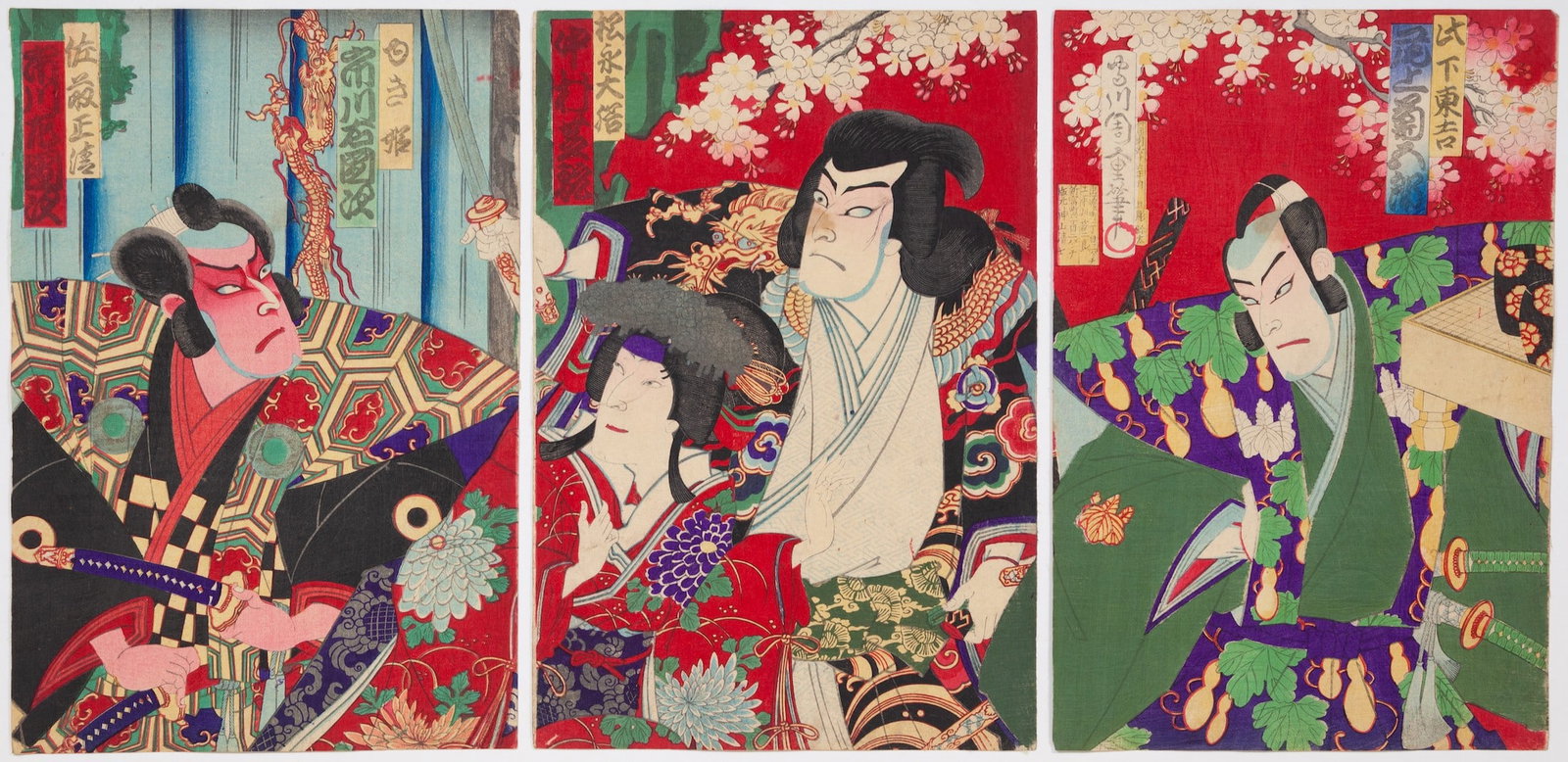Chikashige Morikawa, Kabuki Play, Cherry Blossom (1 of 2)