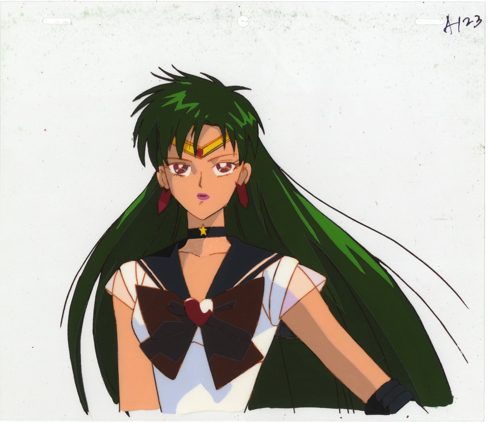 Sailor Pluto, Authentic Sailor Moon Anime Cel (1 of 2)