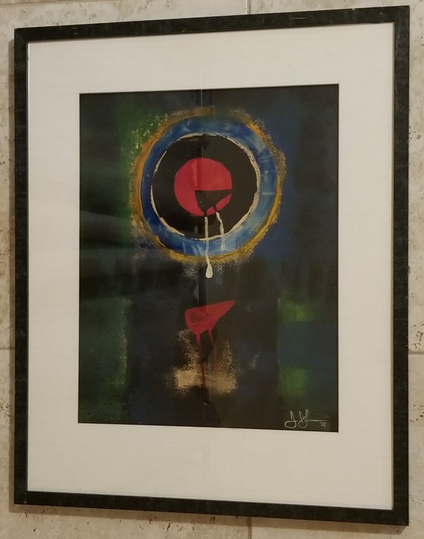 Jasper Johns Acrylic Paper (1 of 4)