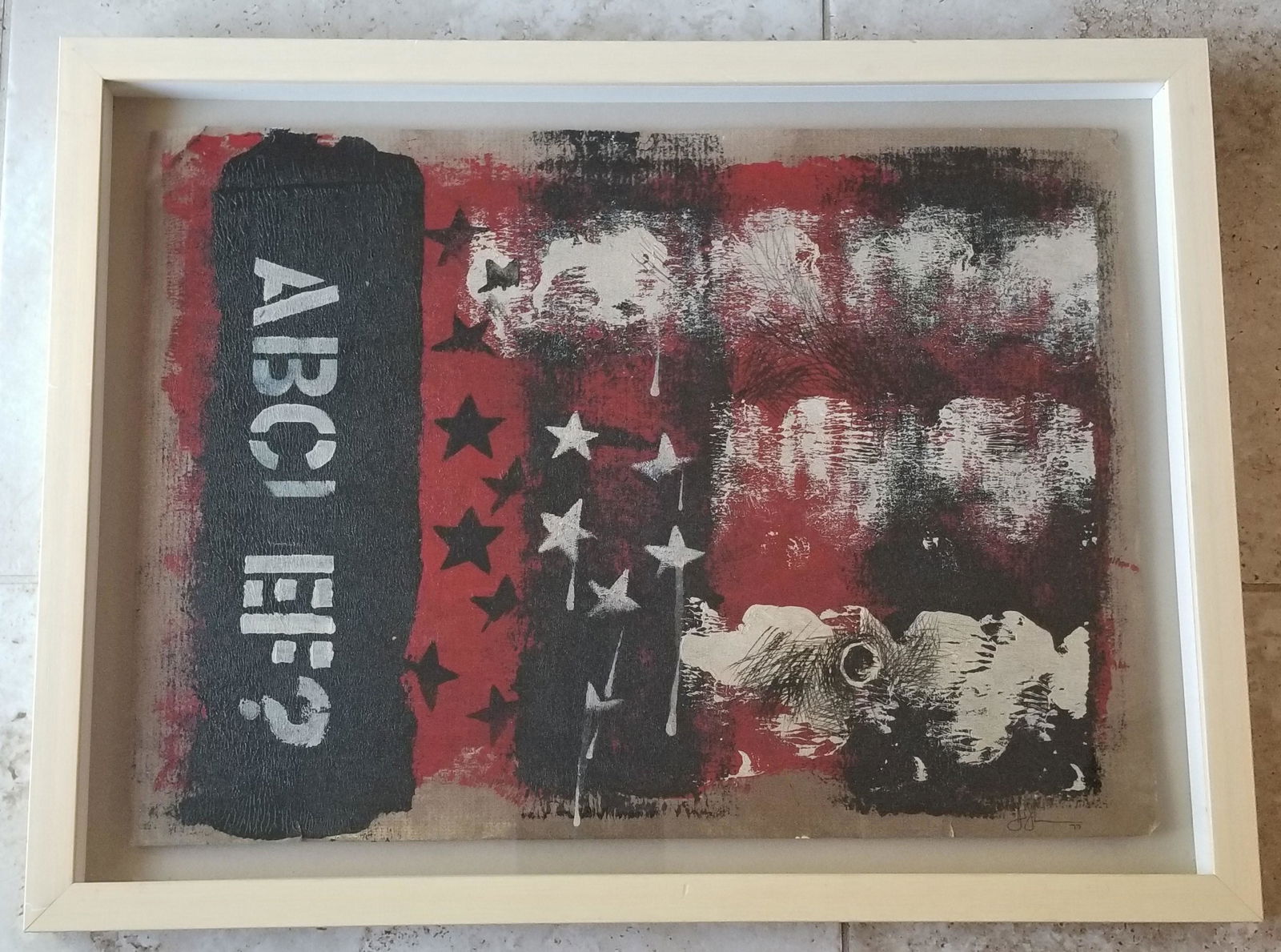 Jasper Johns Acrylic Paper (1 of 6)