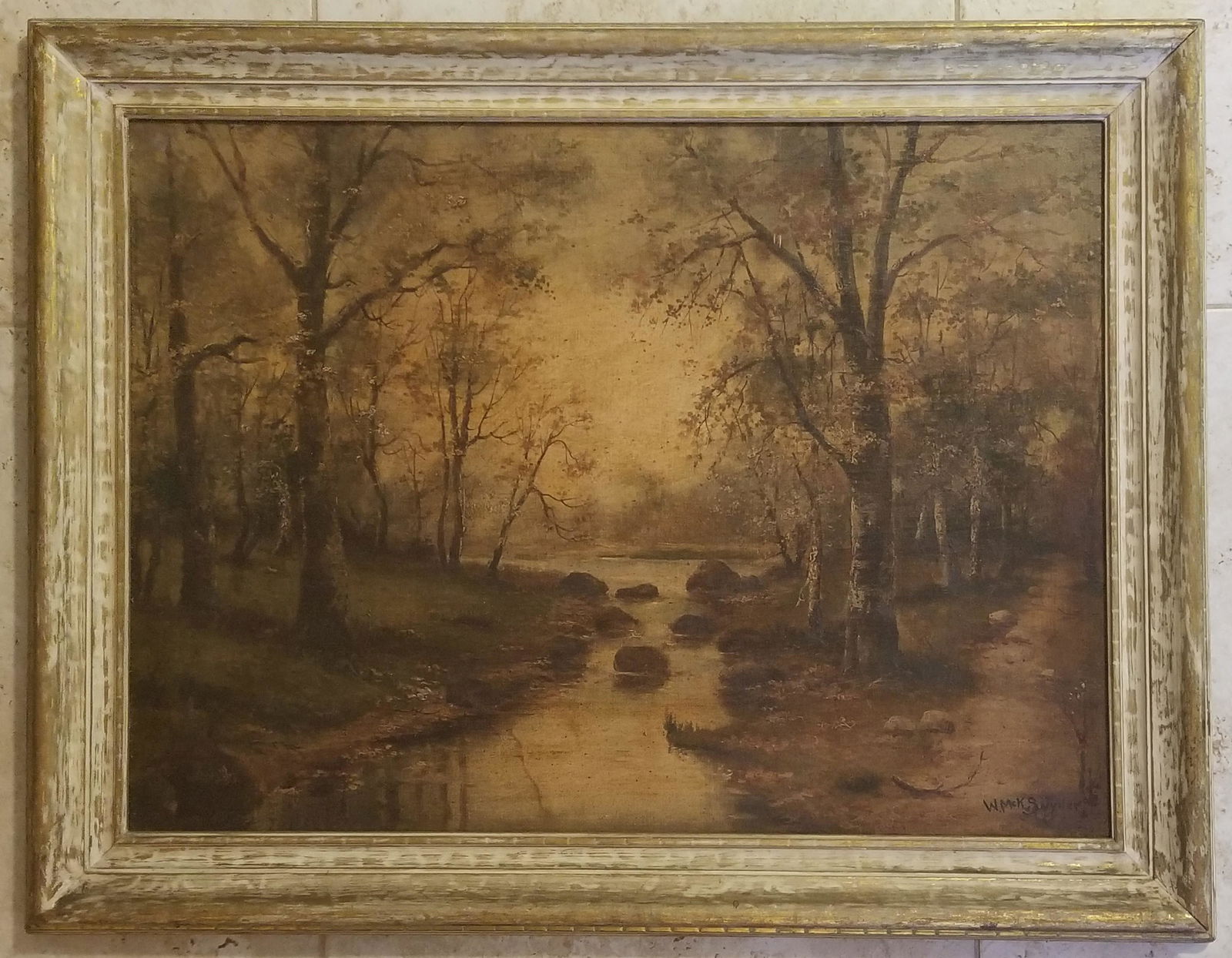 William McKendree Snyder Oil Canvas (1 of 4)