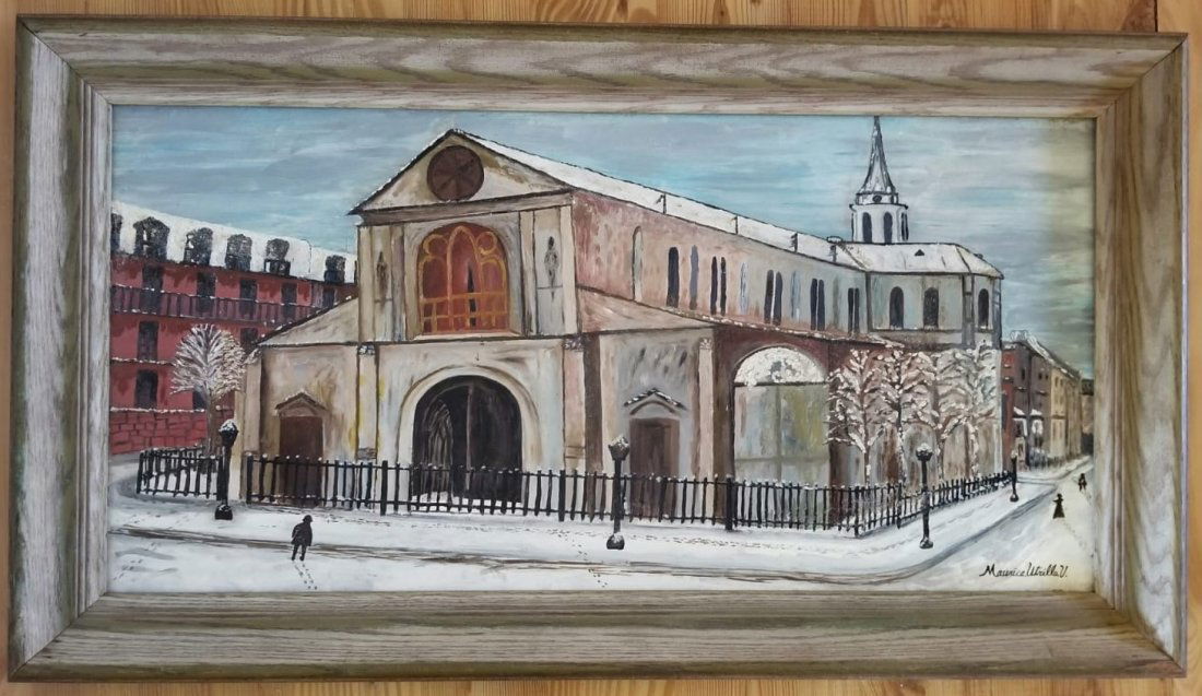 Maurice Utrillo Oil Canvas (1 of 3)