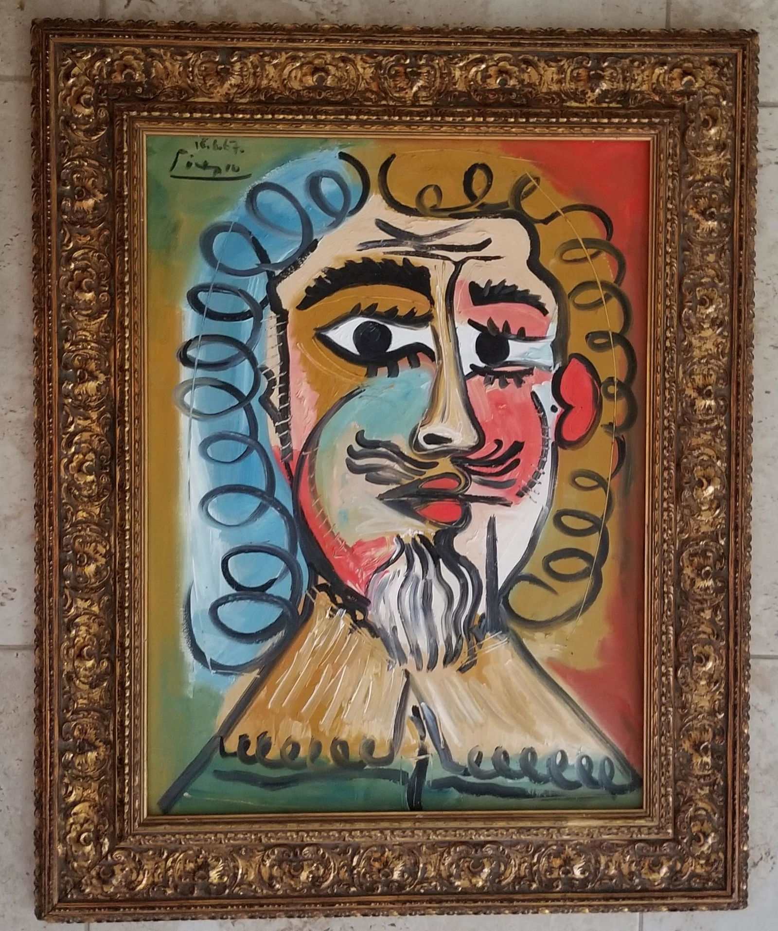 Pablo Picasso Oil Canvas (1 of 4)