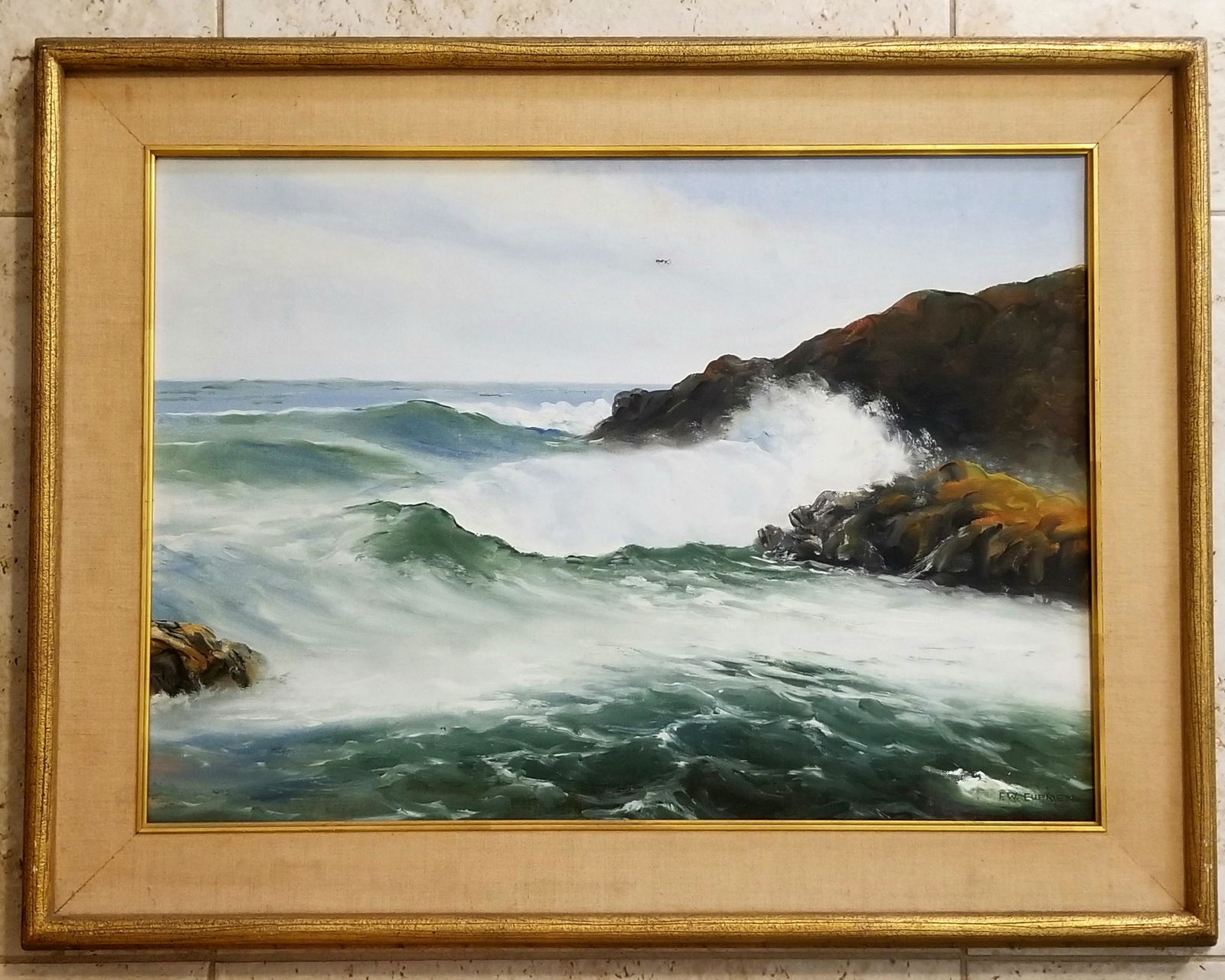 Frank William Cuprien Oil Canvas (1 of 4)