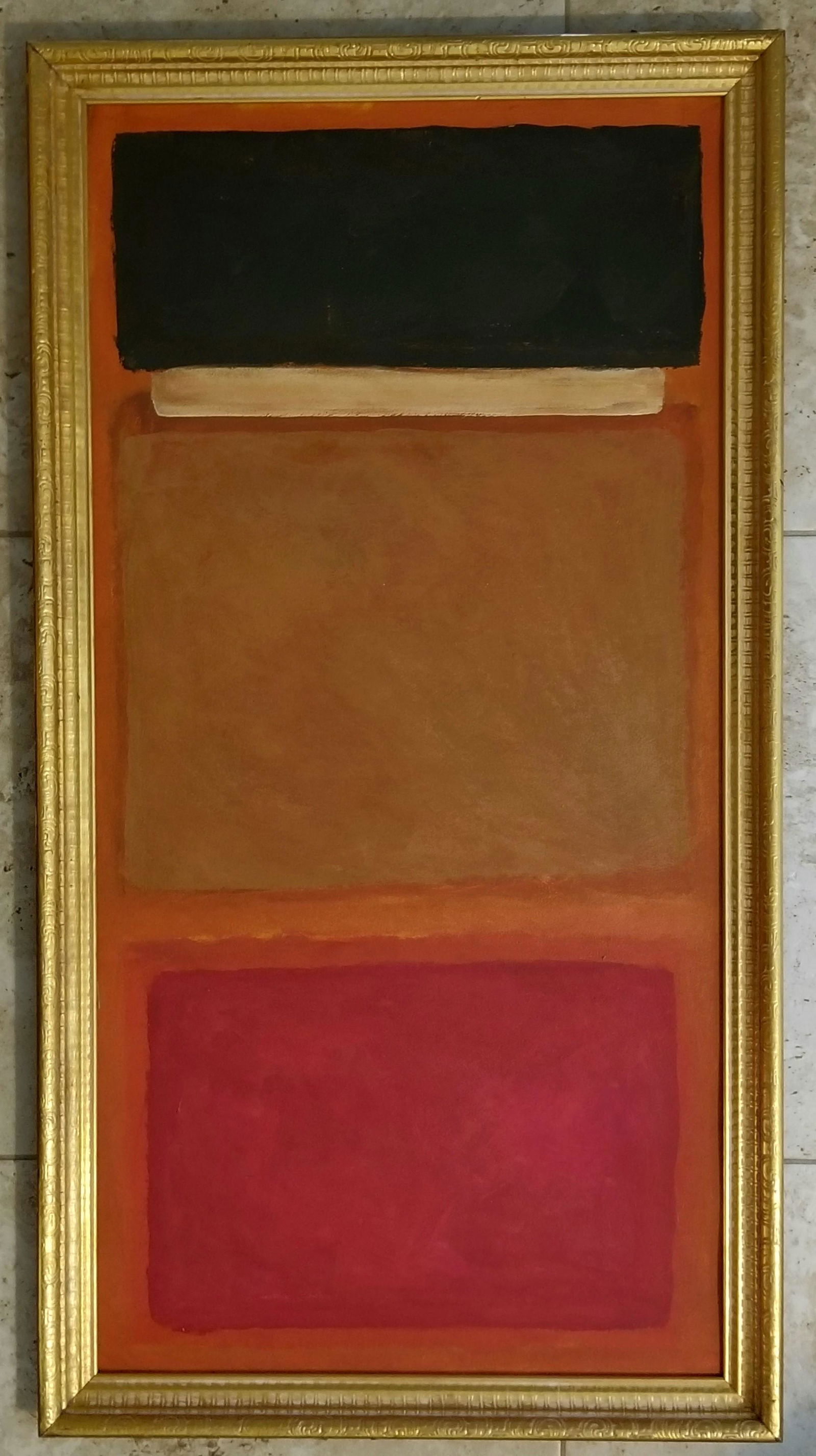 Mark Rothko Abstract Acrylic Board (1 of 2)