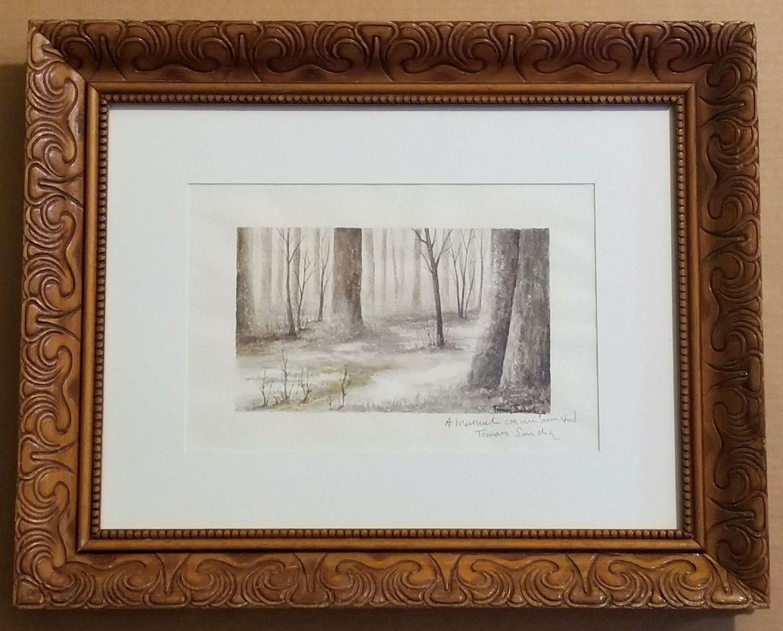 Tomas Sanchez Tempera/Paper (1 of 5)