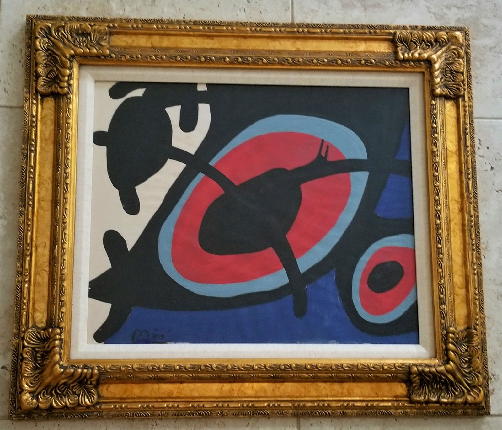 Joan Miro Mixed Media Paper (1 of 4)