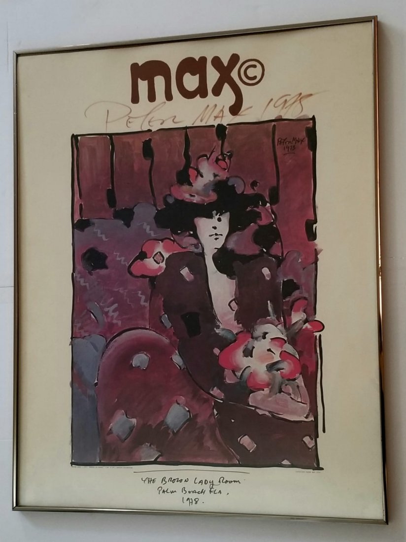 Peter Max Original Lithograph 1978 (1 of 5)