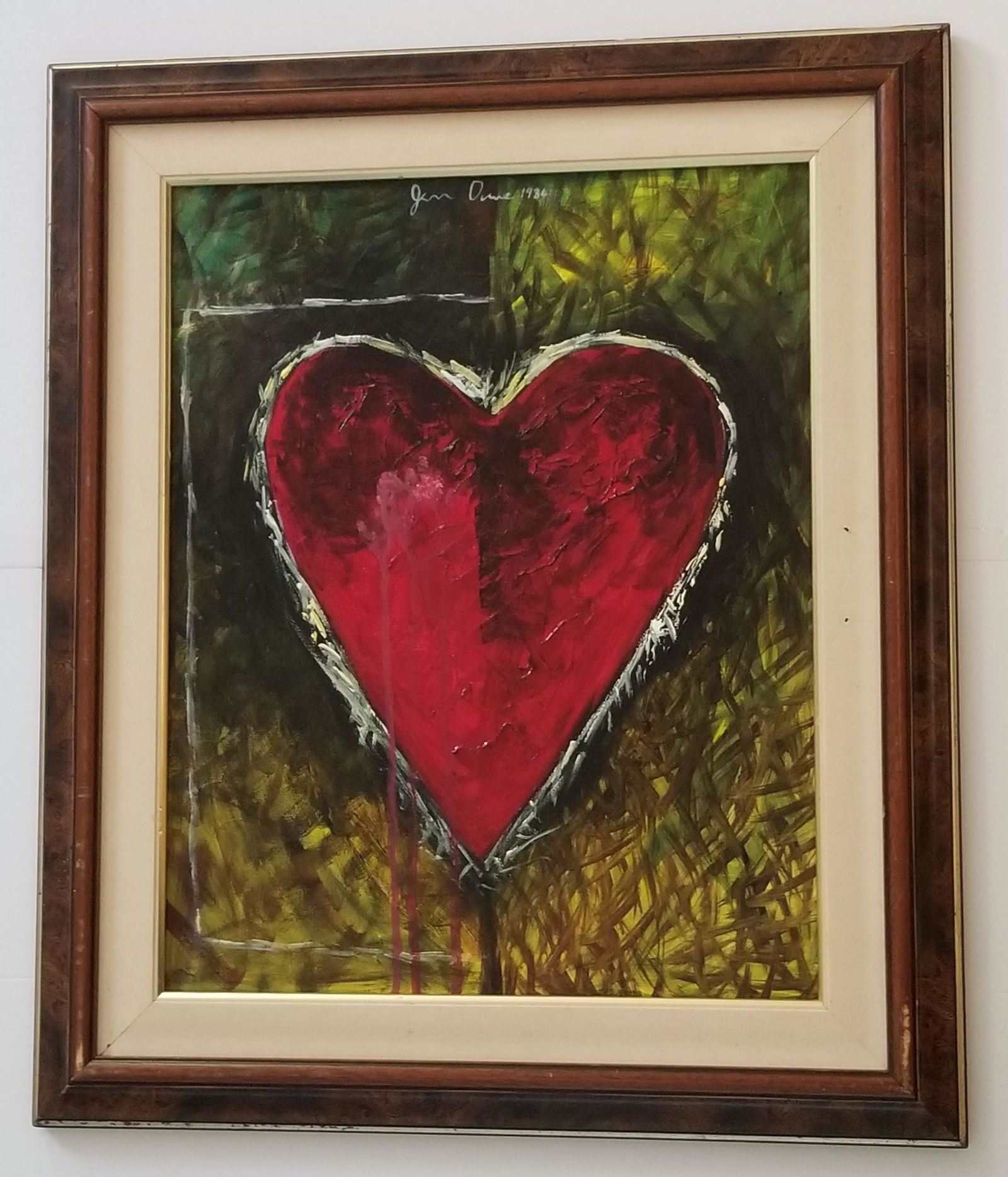 Jim Dine 1984 Oil Canvas (1 of 4)