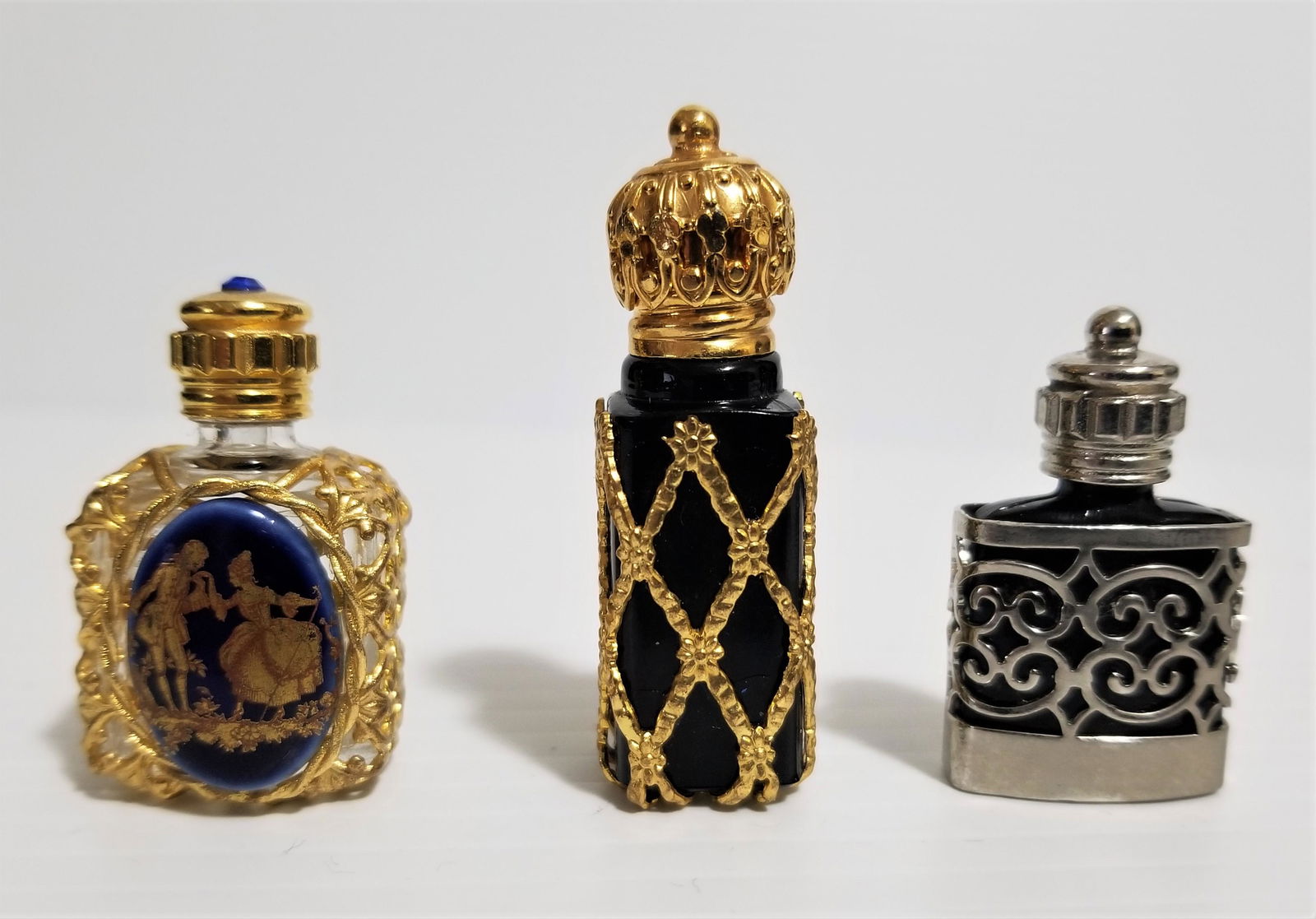 Original Miniature Limoges Perfume Bottles (1 of 6)