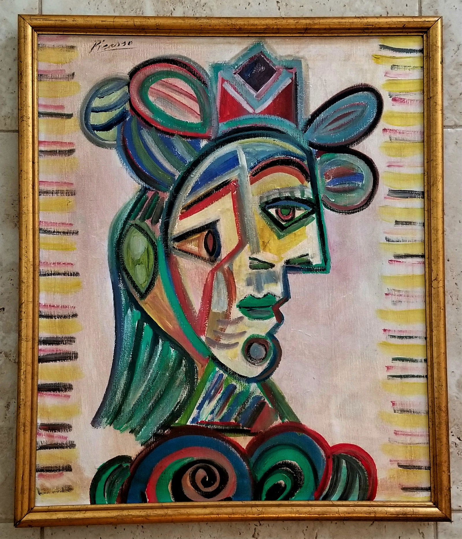 Pablo Picasso Oil Canvas (1 of 3)
