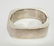 Vintage Taxco Sterling Silver Bangle Square Necklace