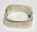 Vintage Taxco Sterling Silver Bangle Square Necklace - 3