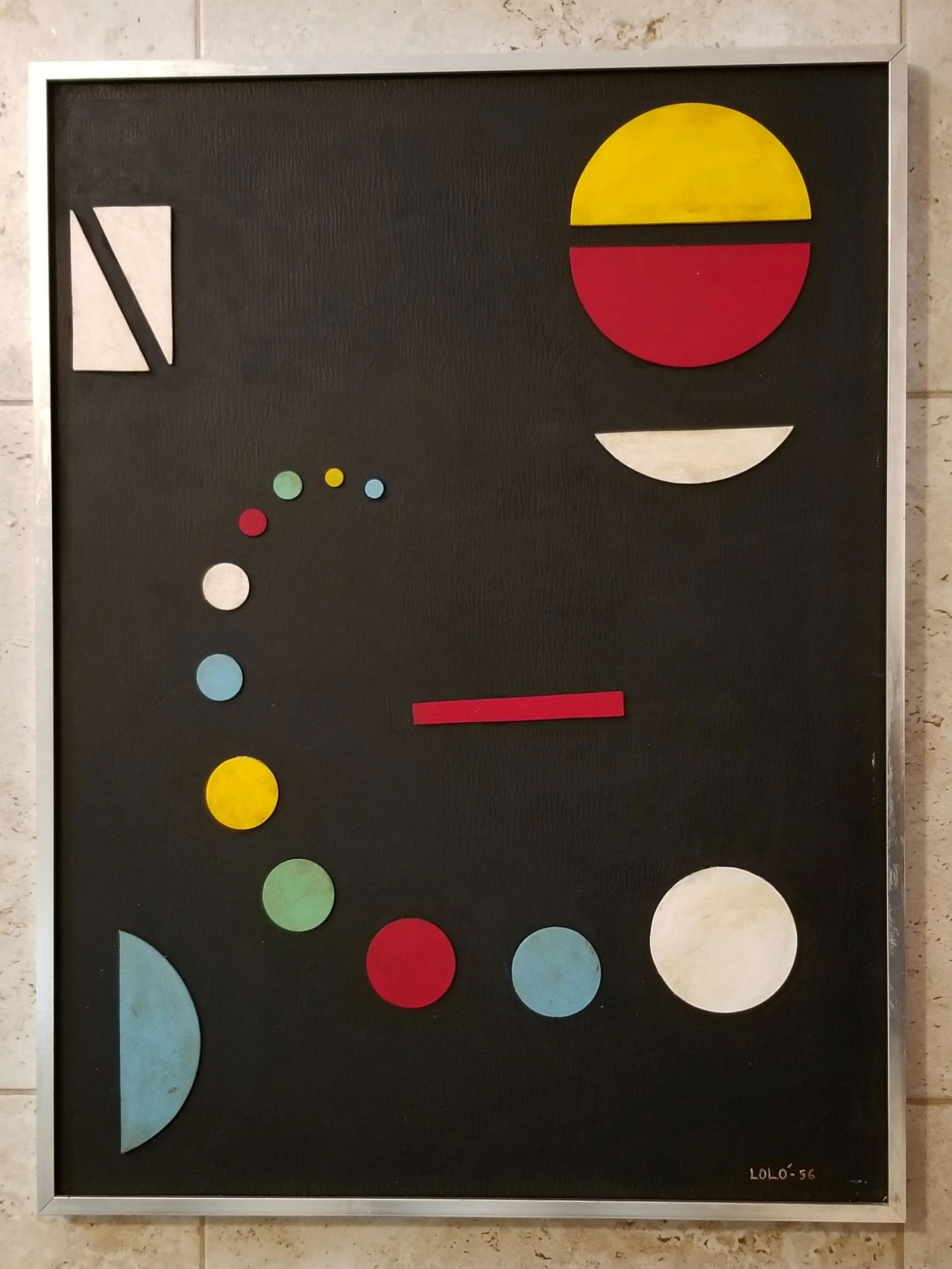 Lolo Soldevilla Mixed Media/Masonite: Attributed to Lolo Soldevilla, it does not have a COA. Medium: mixed media/masonite. Size: 26 x 20 inches. Provenance: private owner from New Jersey. Biography: Loló Soldevilla (1901-1971) was a pain