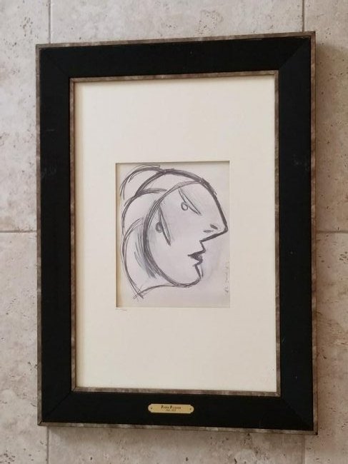 Pablo Picasso Original Offset Lithograph: Beautiful Pablo Picasso original lithograph, publisher Philippe Leband Eaiterun Paris. Limited edition 178/200. Size: 29.5 x 21 inches. Provenance: private owner. Biography: (Pablo Ruiz y Picasso), 18