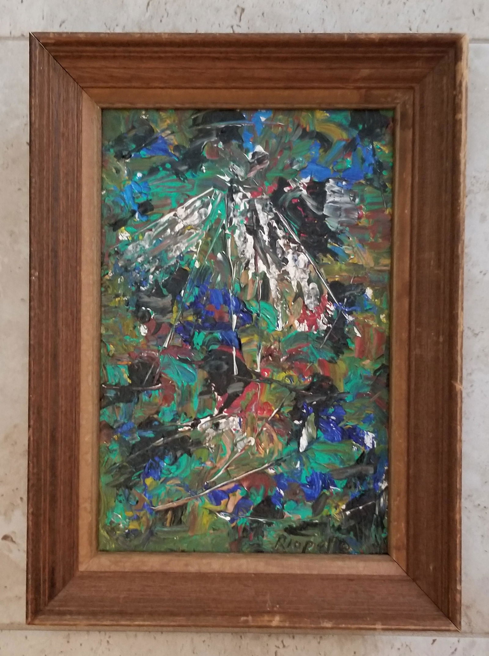 Jean Paul Riopelle Oil Canvas (1 of 5)