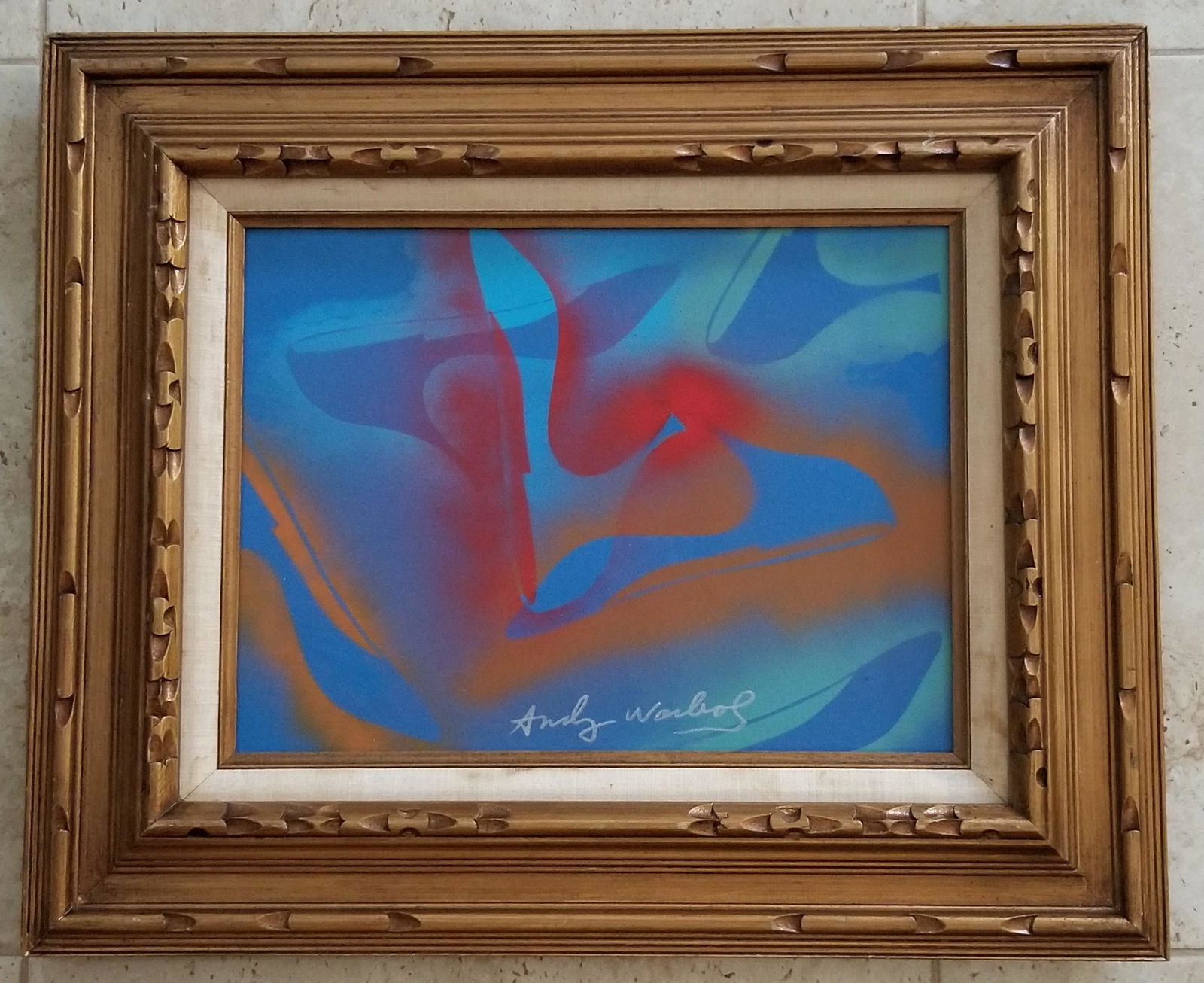 Andy Warhol Acrylic Canvas (1 of 3)