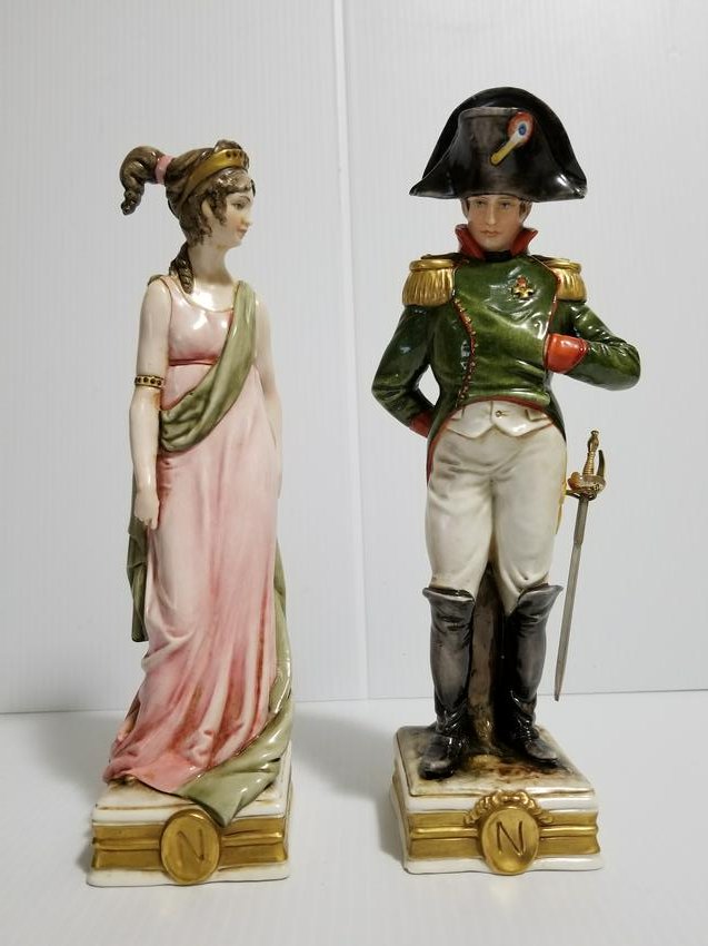 Capodimonte Napoleon and Josephine B.Merli Figurine (1 of 7)