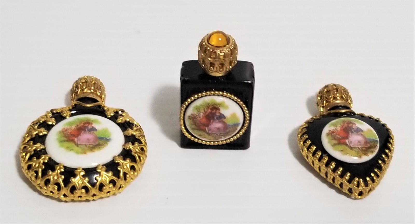 Limoges Miniature Perfume Bottles (1 of 10)