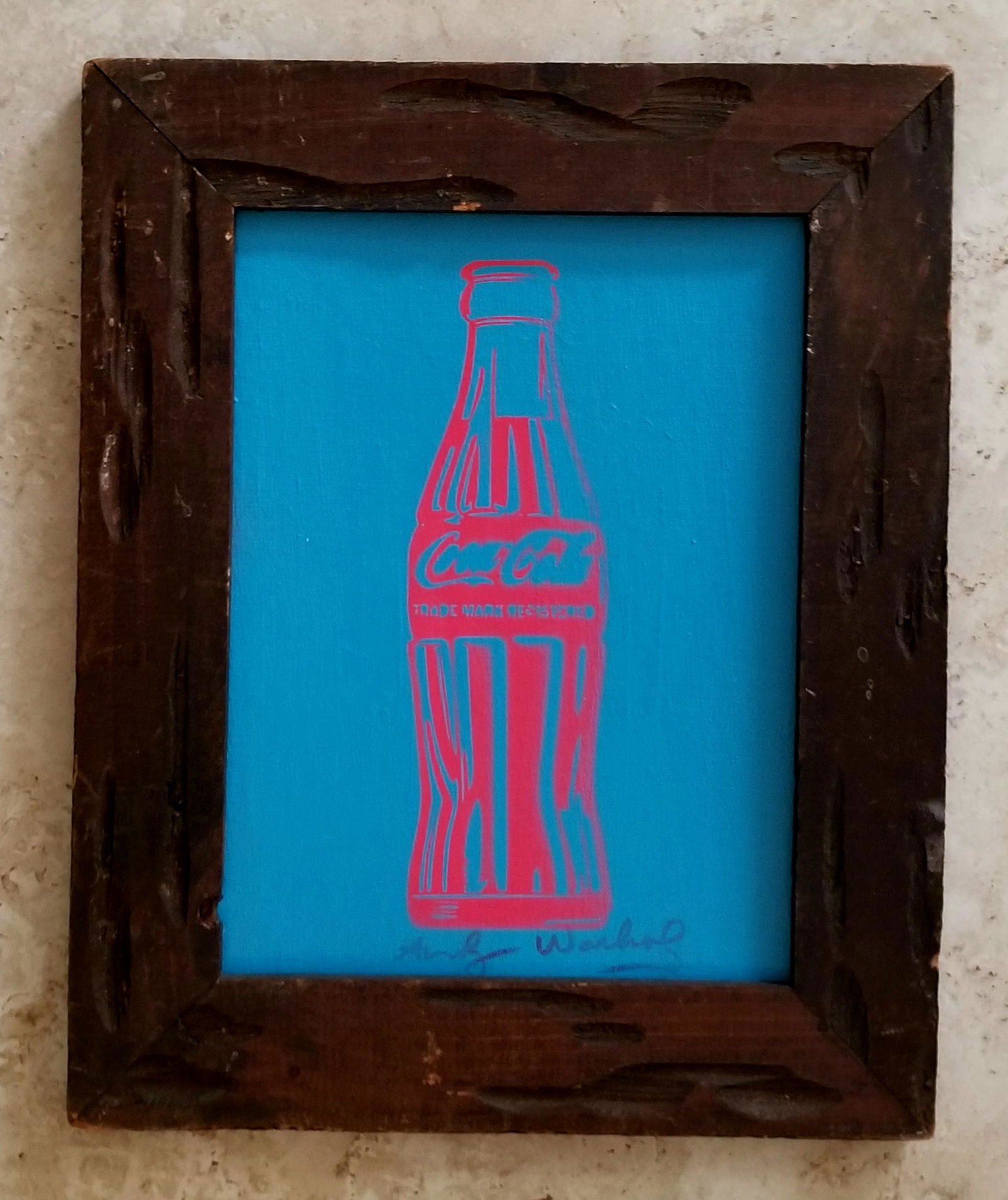 Andy Warhol Acrylic Canvas (1 of 4)