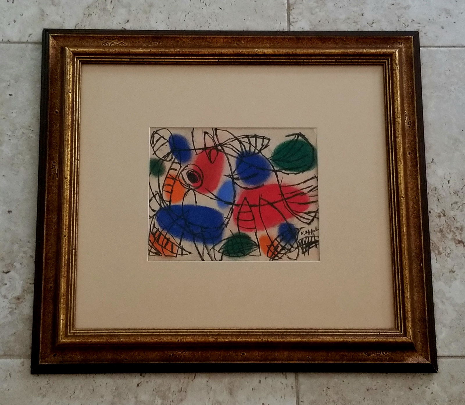 Karel Appel Mixed Media (1 of 3)